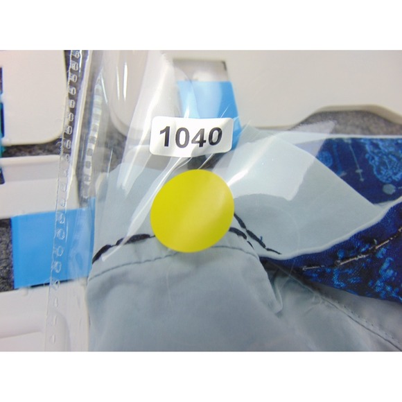 Lamasini Premium Shirt Mens Small Light Blue Cross Embroidered Western Cowboy - Picture 8 of 8